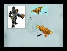 Building Instructions - LEGO - 8730 - Toa Hewkii: Page 3