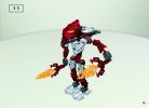 Building Instructions - LEGO - 8736 - Toa Vakama Hordika: Page 15