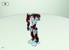 Building Instructions - LEGO - 8736 - Toa Vakama Hordika: Page 12