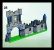 Building Instructions - LEGO - 8799 - Knights' Castle Wall: Page 30