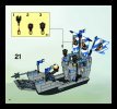 Building Instructions - LEGO - 8801 - Knights' Attack Barge: Page 22