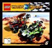 Building Instructions - LEGO - 8864 - Desert of Destruction: Page 1