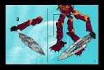 Building Instructions - LEGO - 8911 - Toa Jaller: Page 11