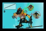 Building Instructions - LEGO - 8912 - Toa Hewkii: Page 16