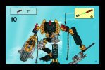 Building Instructions - LEGO - 8912 - Toa Hewkii: Page 17