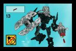 Building Instructions - LEGO - 8913 - Toa Nuparu: Page 18