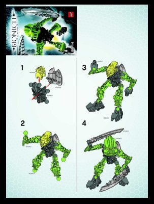 Building Instructions - LEGO - 8944 - Tanma: Page 1