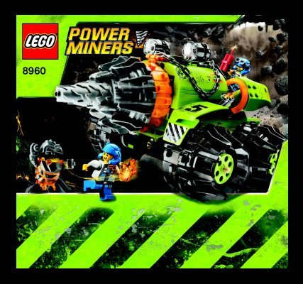 Building Instructions - LEGO - 8960 - Thunder Driller: Page 1