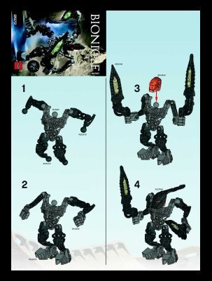 Building Instructions - LEGO - 8972 - Atakus: Page 1