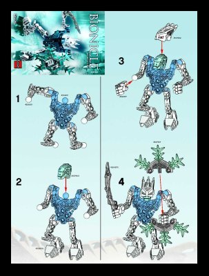 Building Instructions - LEGO - 8976 - Metus: Page 1