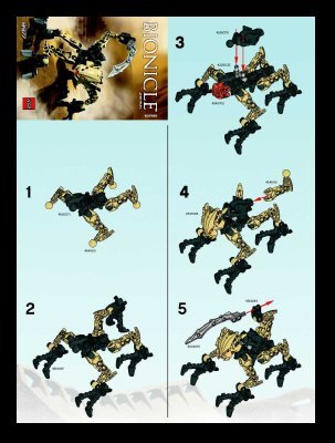 Building Instructions - LEGO - 8977 - Zesk: Page 1