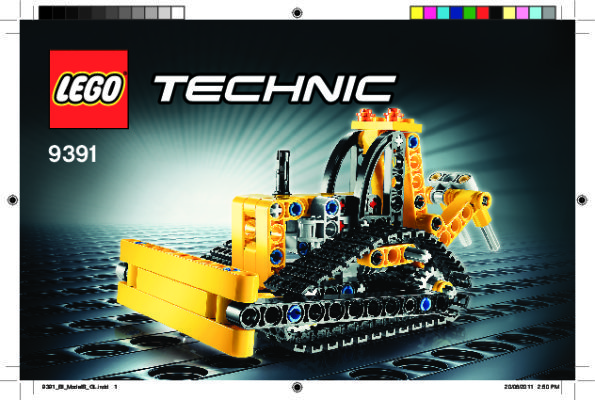 Building Instructions - LEGO - 9391 - Tracked Crane: Page 1