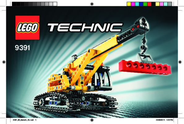 Building Instructions - LEGO - 9391 - Tracked Crane: Page 1