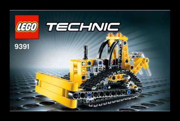 Building Instructions - LEGO - 9391 - Tracked Crane: Page 1