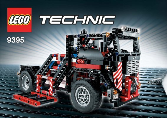 Building Instructions - LEGO - 9395 - Pick-up Tow Truck: Page 1