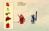 Building Instructions - LEGO - 9441 - Kai's Blade Cycle: Page 3