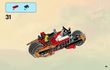 Building Instructions - LEGO - 9441 - Kai's Blade Cycle: Page 39