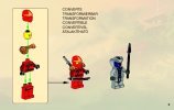 Building Instructions - LEGO - 9441 - Kai's Blade Cycle: Page 3