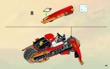 Building Instructions - LEGO - 9441 - Kai's Blade Cycle: Page 45