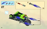 Building Instructions - LEGO - 9447 - Lasha's Bite Cycle: Page 42