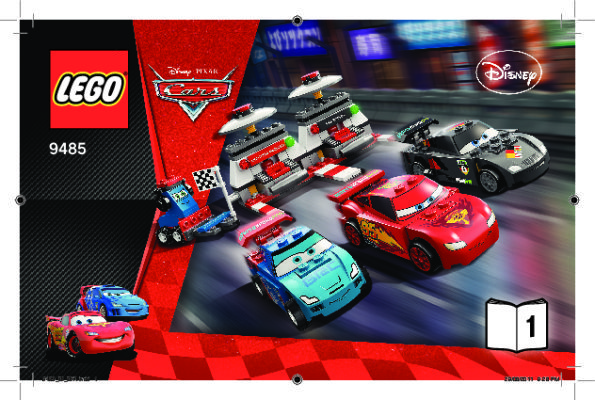 Building Instructions - LEGO - 9485 - Ultimate Race Set: Page 1