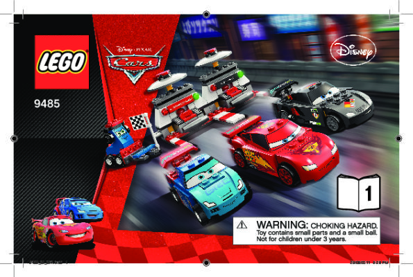 Building Instructions - LEGO - 9485 - Ultimate Race Set: Page 1