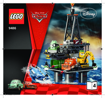 Building Instructions - LEGO - 9486 - Oil Rig Escape: Page 1