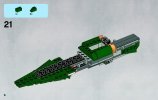 Building Instructions - LEGO - 9498 - Saesee Tiin's Jedi Starfighter™: Page 6