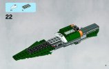 Building Instructions - LEGO - 9498 - Saesee Tiin's Jedi Starfighter™: Page 7