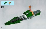 Building Instructions - LEGO - 9498 - Saesee Tiin's Jedi Starfighter™: Page 8