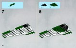 Building Instructions - LEGO - 9498 - Saesee Tiin's Jedi Starfighter™: Page 22