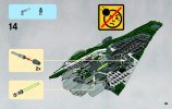 Building Instructions - LEGO - 9498 - Saesee Tiin's Jedi Starfighter™: Page 39