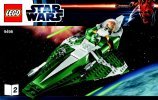 Building Instructions - LEGO - 9498 - Saesee Tiin's Jedi Starfighter™: Page 1