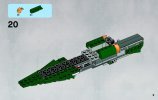 Building Instructions - LEGO - 9498 - Saesee Tiin's Jedi Starfighter™: Page 5