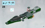 Building Instructions - LEGO - 9498 - Saesee Tiin's Jedi Starfighter™: Page 13