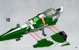 Building Instructions - LEGO - 9498 - Saesee Tiin's Jedi Starfighter™: Page 27