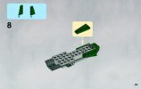 Building Instructions - LEGO - 9498 - Saesee Tiin's Jedi Starfighter™: Page 25