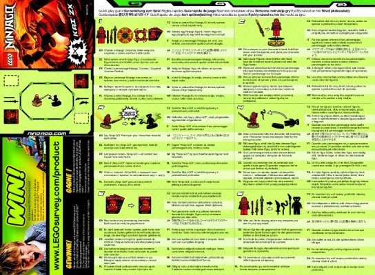 Building Instructions - LEGO - 9561 - Kai ZX: Page 1