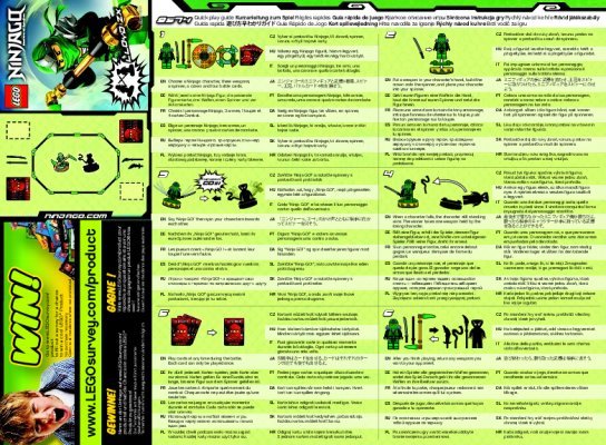 Building Instructions - LEGO - 9574 - Lloyd ZX: Page 1