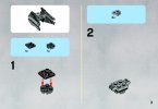 Building Instructions - LEGO - 9676 - TIE Interceptor™ & Death Star™: Page 3