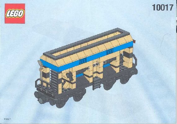 Building Instructions - LEGO - 10017 - HOPPER WAGON: Page 1