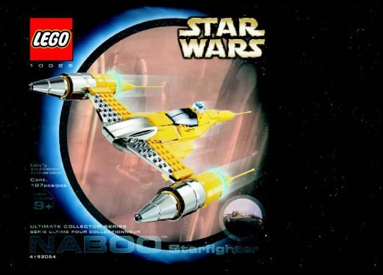 Building Instructions - LEGO - 10026 - NABOO FIGHTERTM: Page 1