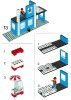 Building Instructions - LEGO - 10041 - Main Street: Page 12