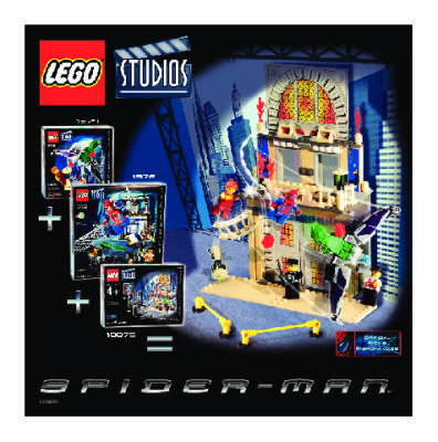 Building Instructions - LEGO - 10075 - SPIDERMAN EXPANSION PACK: Page 1