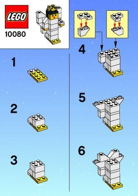 Building Instructions - LEGO - 10080 - Angel: Page 1