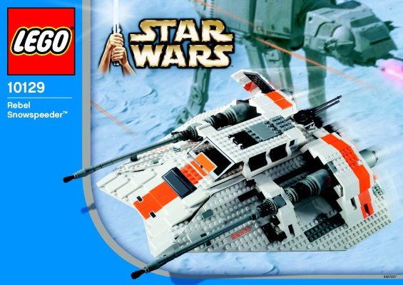 Building Instructions - LEGO - 10129 - Rebel Snowspeeder™: Page 1