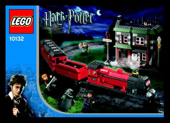 Building Instructions - LEGO - 10132 - Motorized Hogwarts™ Express: Page 1