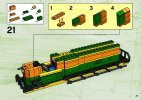 Building Instructions - LEGO - 10133 - Burlington Northern Santa Fe Locomotive: Page 21