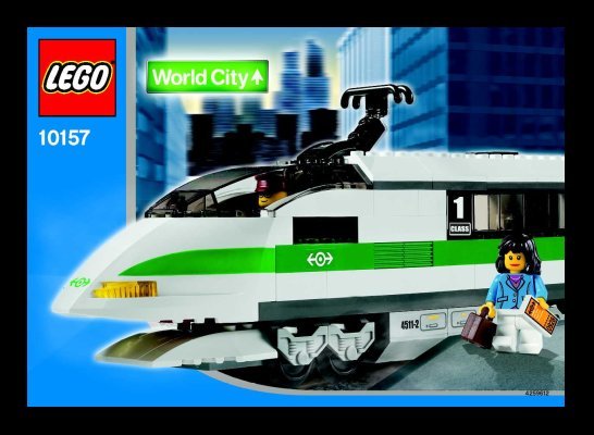 Building Instructions - LEGO - 10157 - High Speed Train Locomotive: Page 1