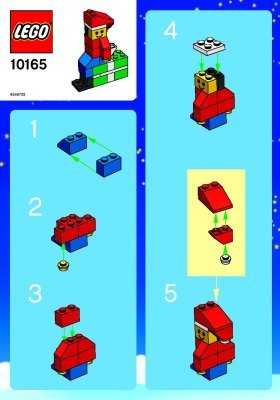 Building Instructions - LEGO - 10165 - Elf Boy: Page 1